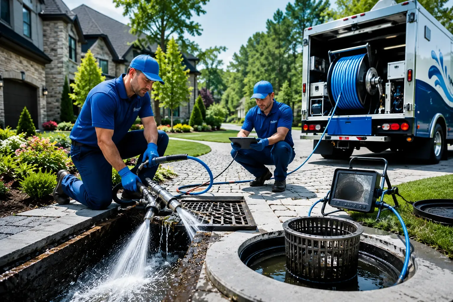 Local outdoor drain cleaning professionals in Oliver, PA