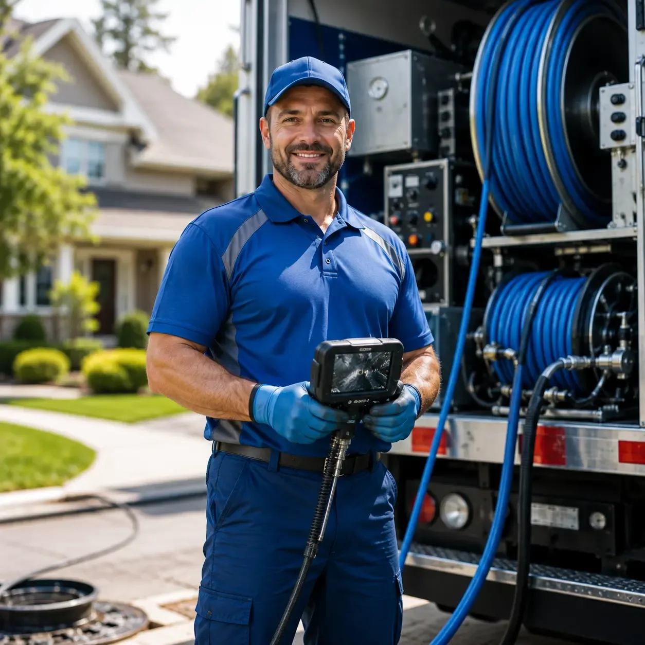 Local outdoor drain cleaning specialists in Oliver, PA